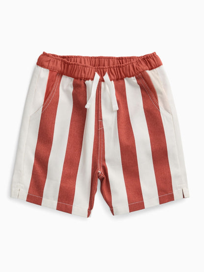 Dsiney Kidz - KIDLY by MORI Brown Soft Cotton Shorts image 3