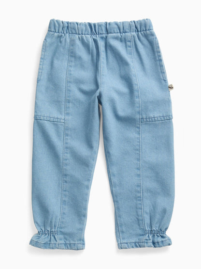 Dsiney Kidz - KIDLY by MORI Blue Soft Denim Baloon Jeans image 3