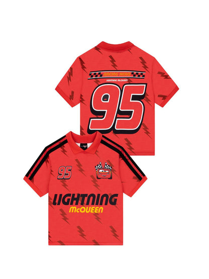 Dsiney Kidz - Character Red Disney Cars Football Lightning McQueen Shirt image 1
