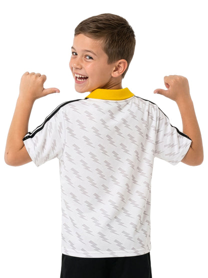 Dsiney Kidz - Character White Pokemon Football Pikachu Shirt image 3