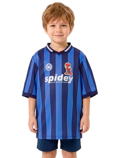 Dsiney Kidz - Character Blue Marvel Spidey And His Amazing Friends Football Shirt image 2