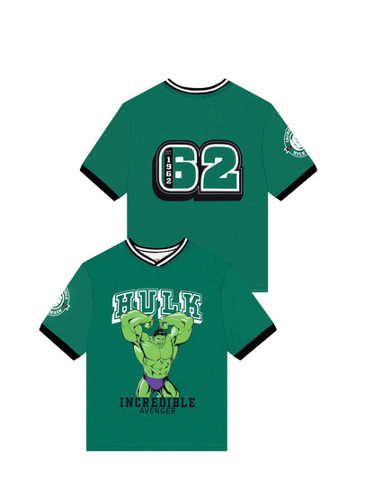 Dsiney Kidz - Character Green Marvel Incredible Hulk Football Shirt image 1