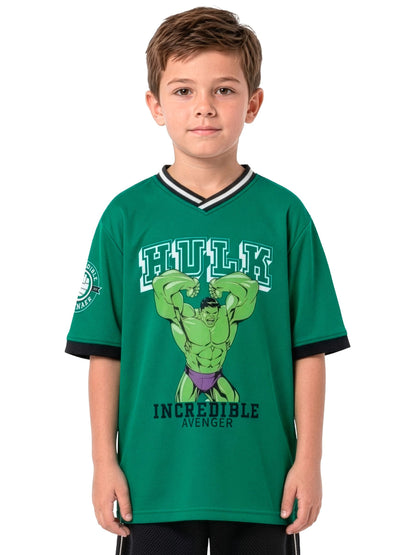 Dsiney Kidz - Character Green Marvel Incredible Hulk Football Shirt image 5