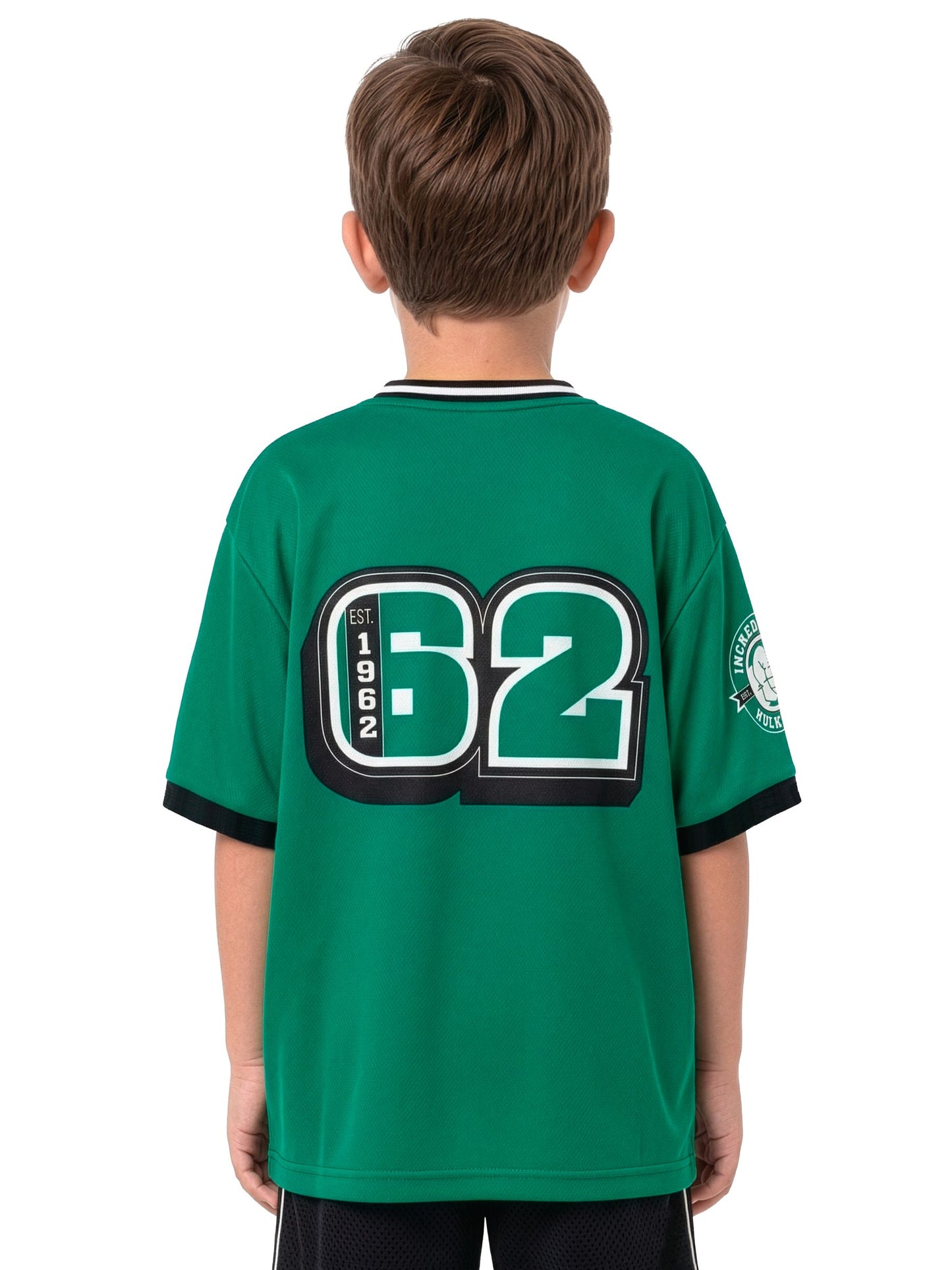 Dsiney Kidz - Character Green Marvel Incredible Hulk Football Shirt image 7