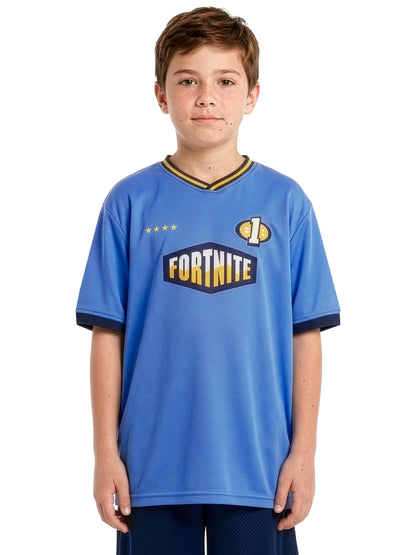 Dsiney Kidz - Character Blue Fortnite Football Victory Royale Shirt image 4