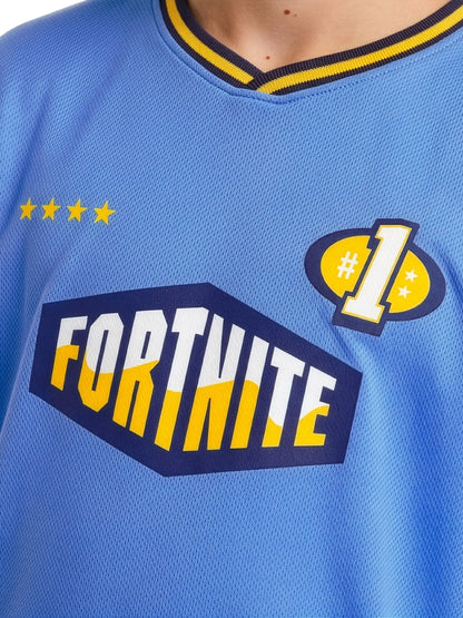 Dsiney Kidz - Character Blue Fortnite Football Victory Royale Shirt image 6