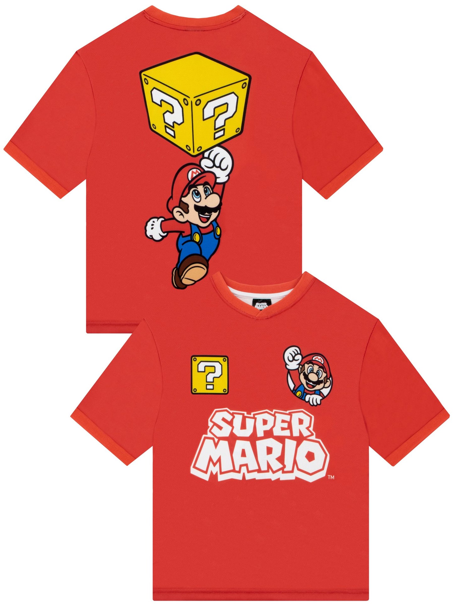 Dsiney Kidz - Character Red Super Mario Football Shirt image 1