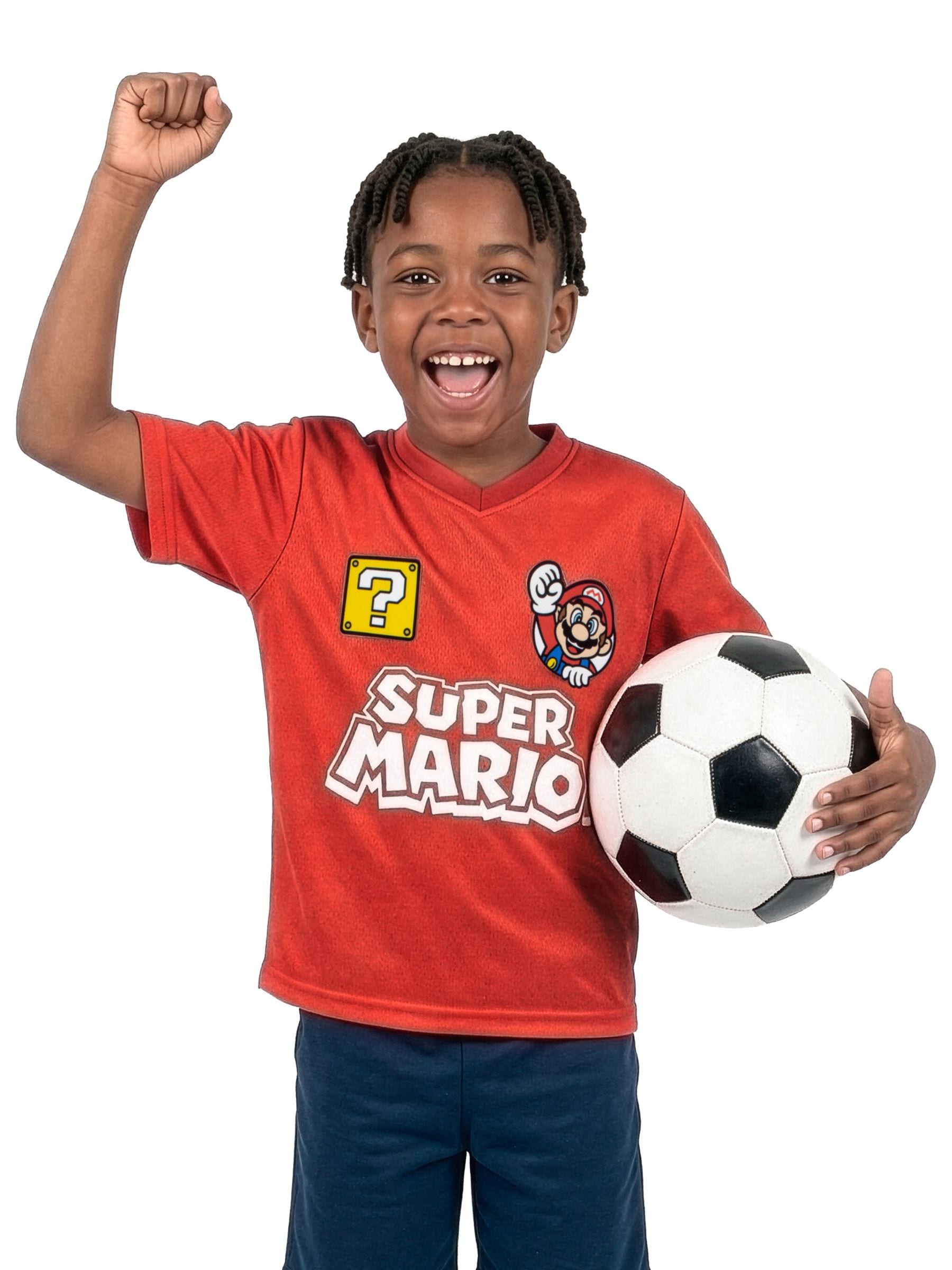 Dsiney Kidz - Character Red Super Mario Football Shirt image 3