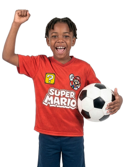 Dsiney Kidz - Character Red Super Mario Football Shirt image 3