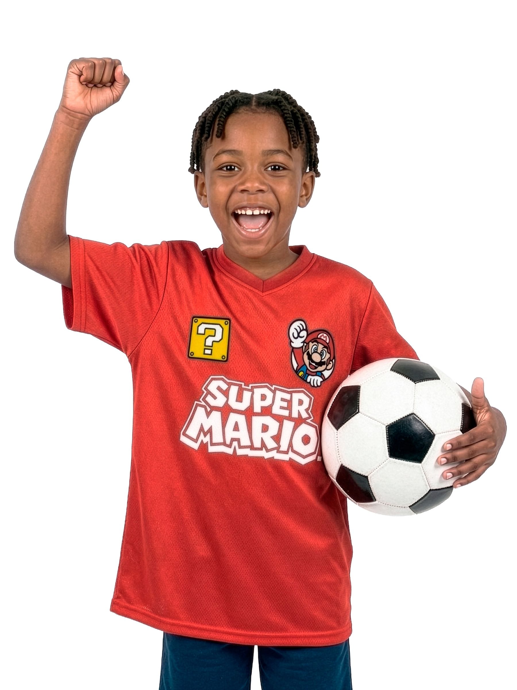 Dsiney Kidz - Character Red Super Mario Football Shirt image 4