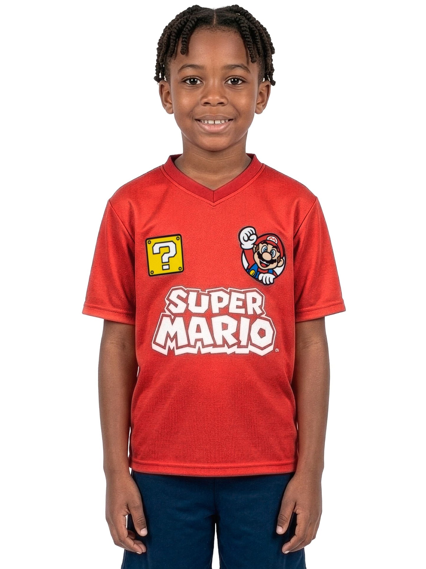 Dsiney Kidz - Character Red Super Mario Football Shirt image 5