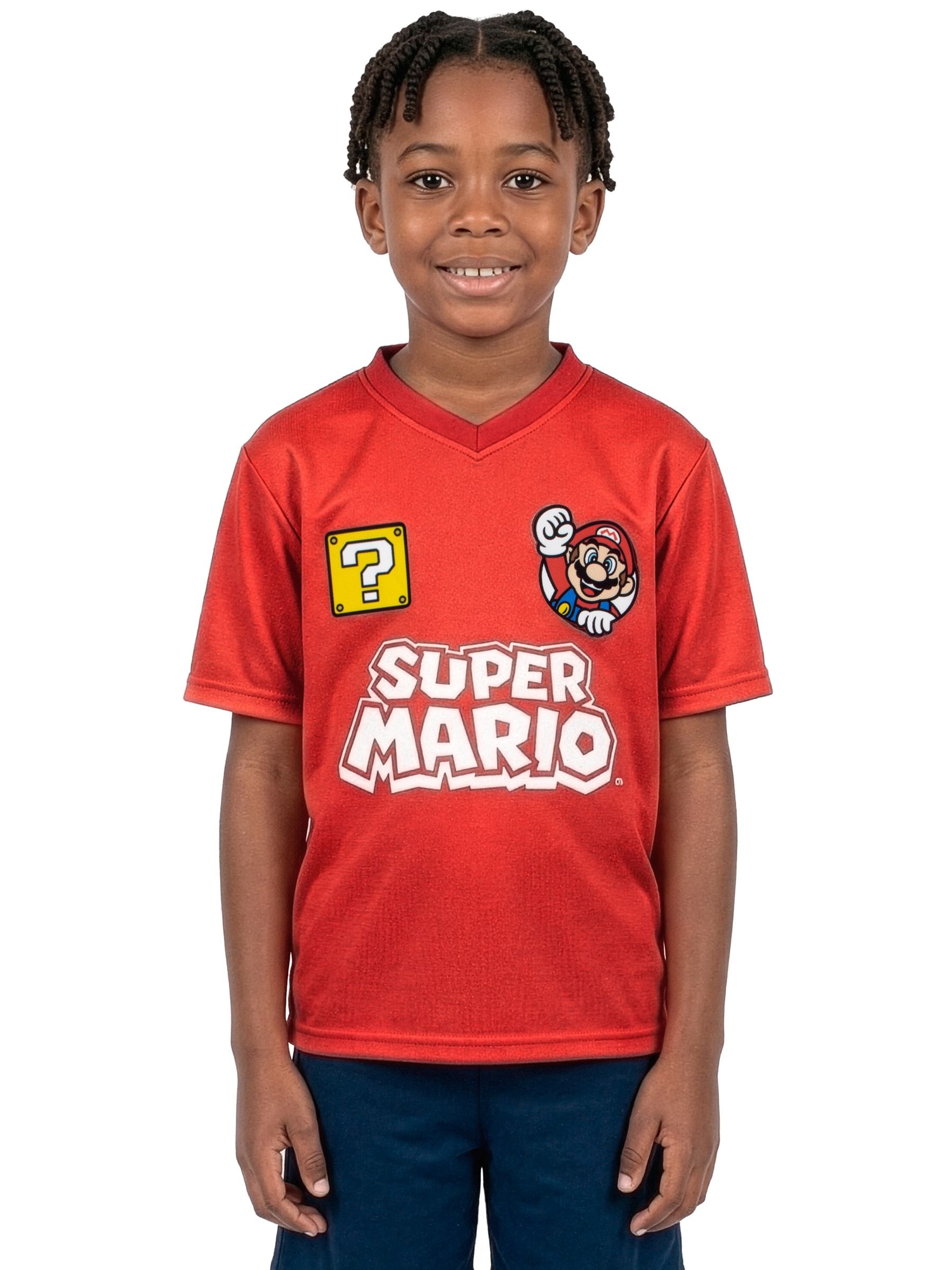 Dsiney Kidz - Character Red Super Mario Football Shirt image 5