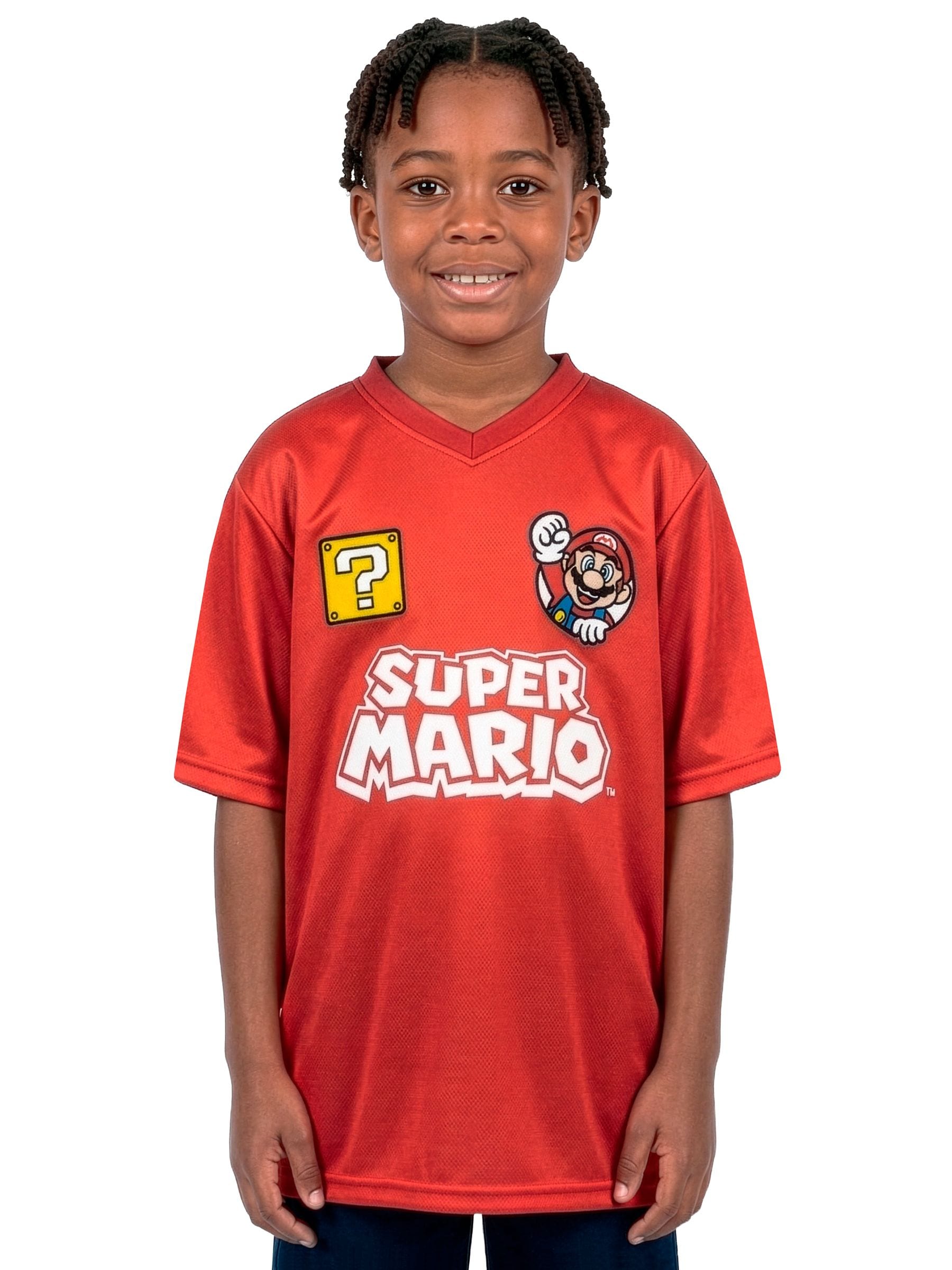 Dsiney Kidz - Character Red Super Mario Football Shirt image 6
