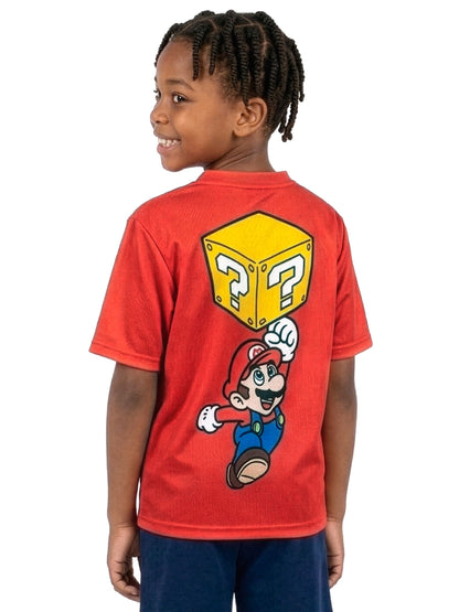 Dsiney Kidz - Character Red Super Mario Football Shirt image 8