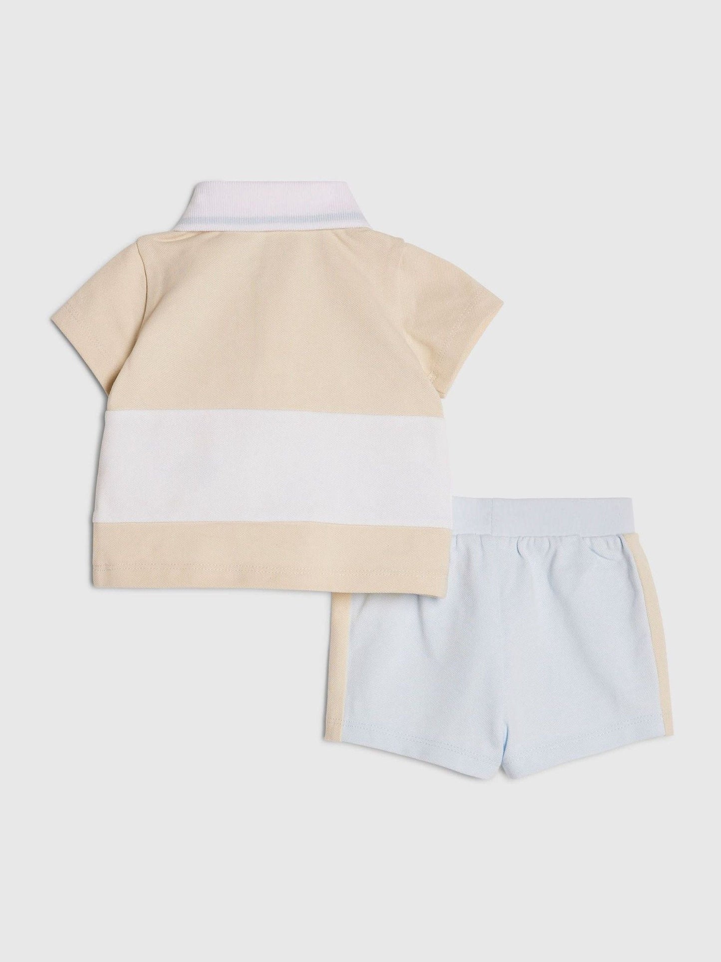 Dsiney Kidz - River Island Blue Basketball Polo Shirt & Short Set image 2