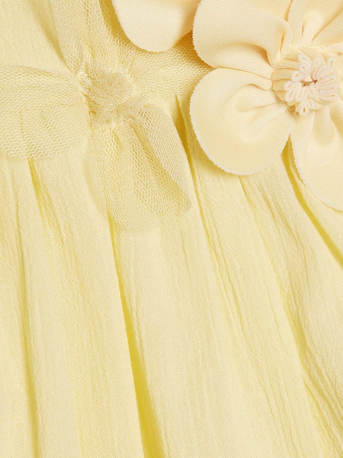 River Island Yellow Flower Smock Top & Shorts Set image 4