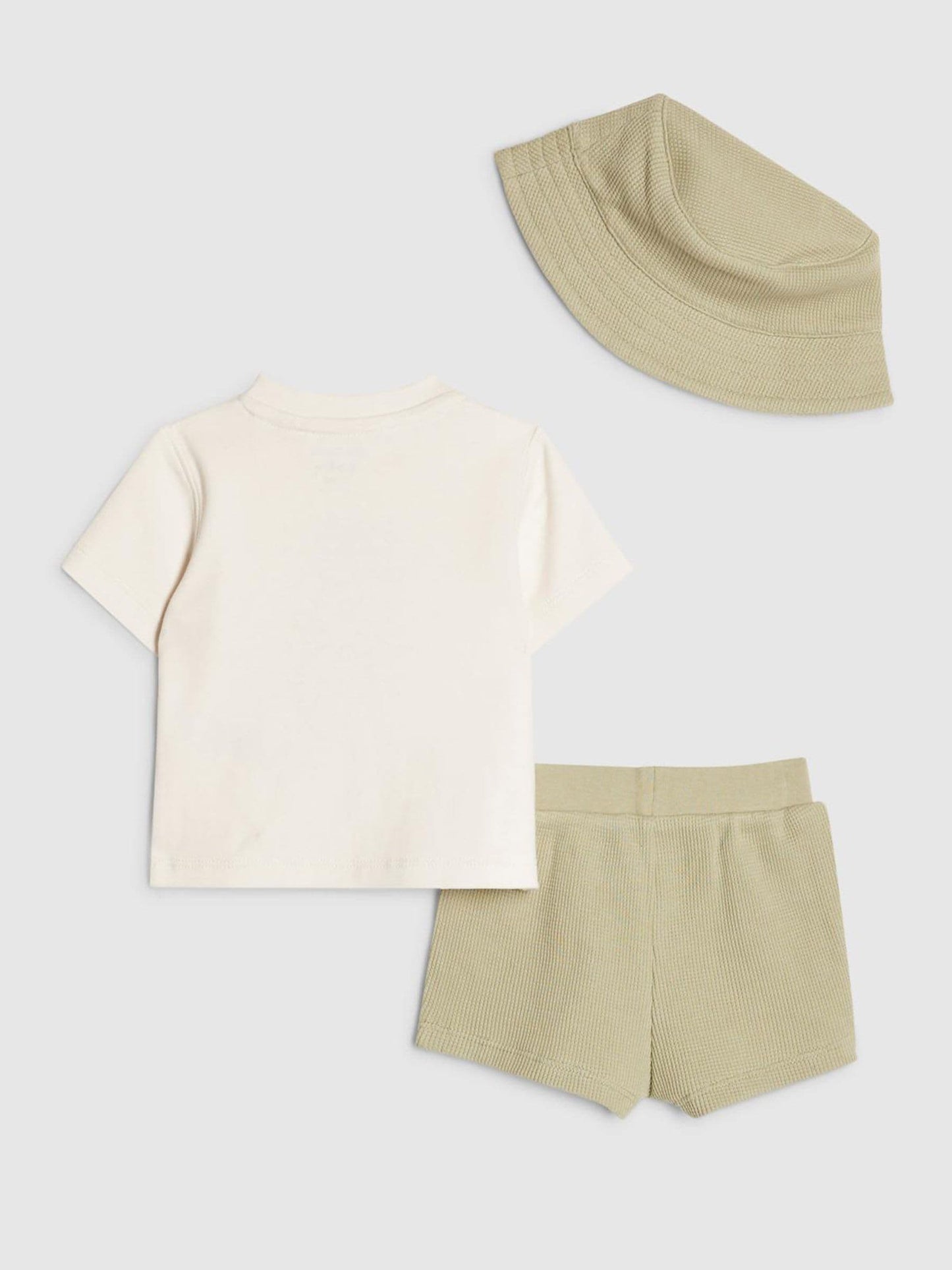 River Island Green Tiny Champ T-Shirt & Short Set image 3