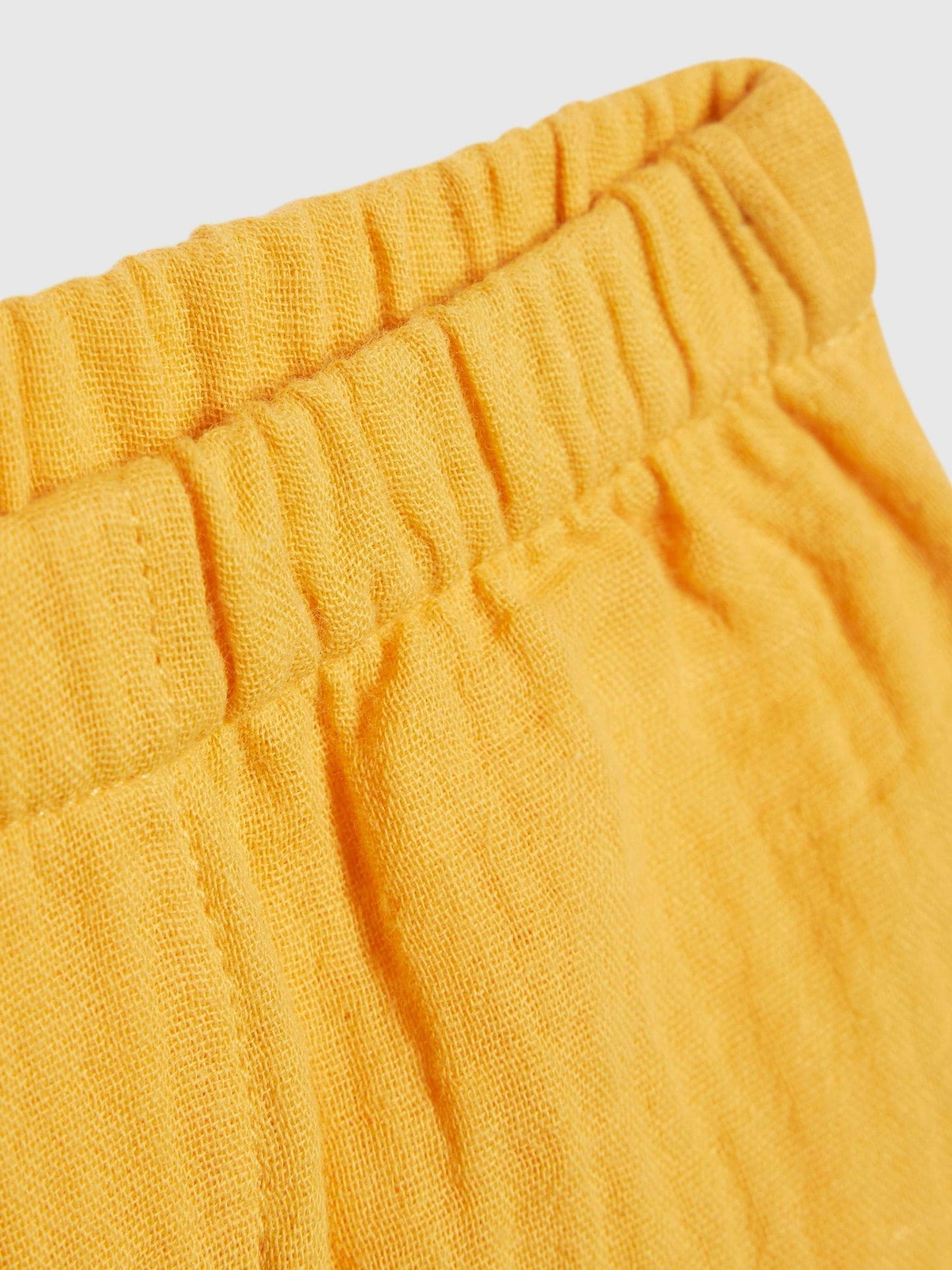 River Island Yellow Tiger Cheesecloth Shirt & Short Set image 4