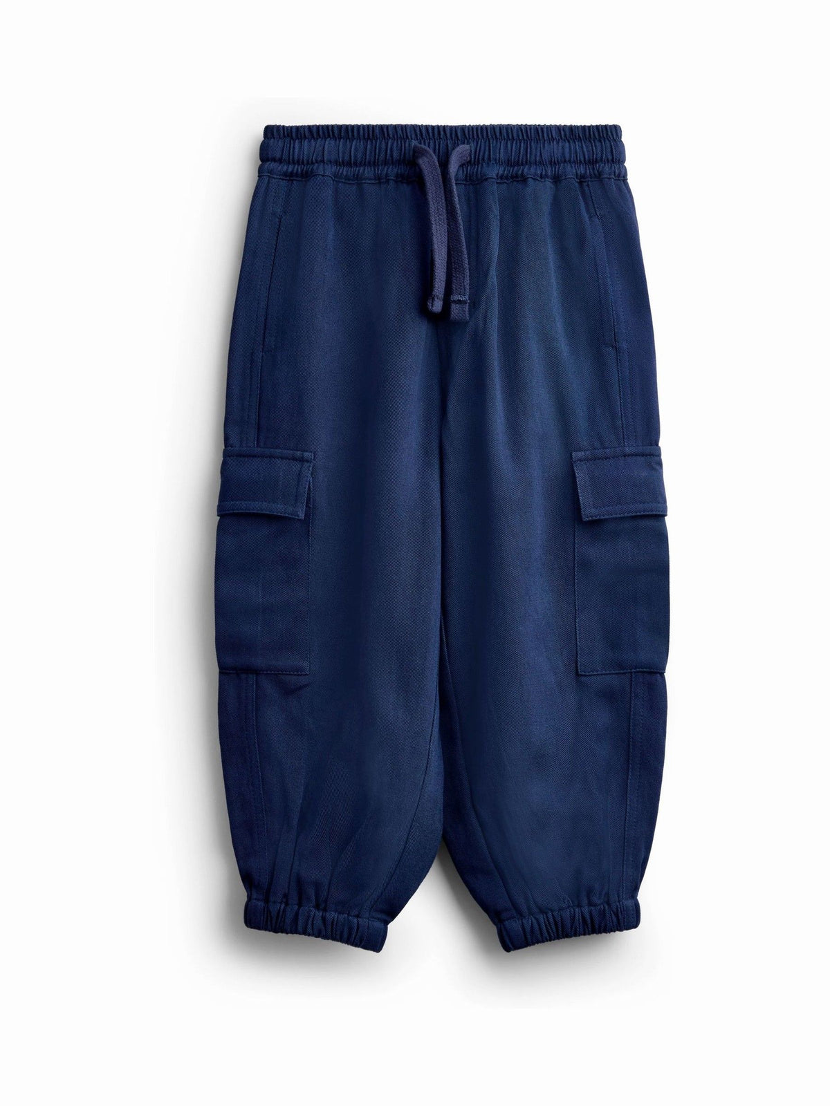 Dsiney Kidz - JoJo Maman Bébé Navy Blue Cuffed Cargo Joggers image 1