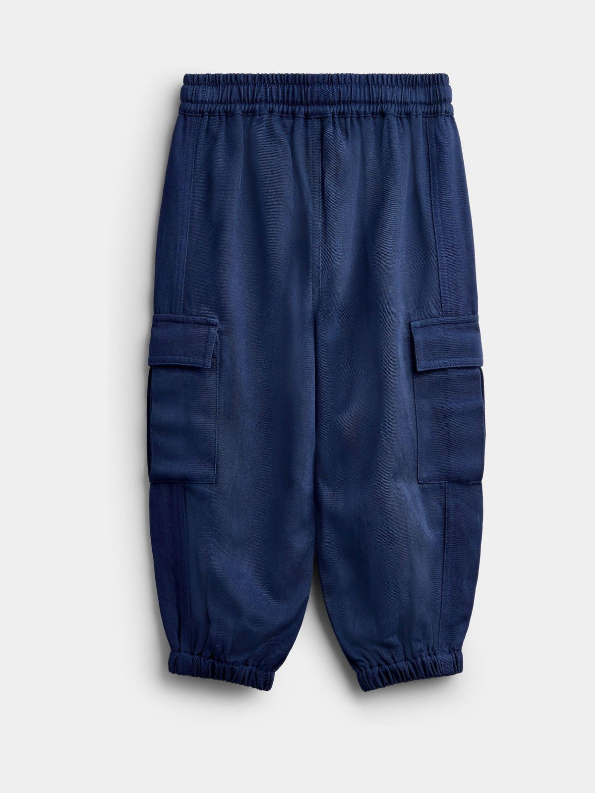 Dsiney Kidz - JoJo Maman Bébé Navy Blue Cuffed Cargo Joggers image 2
