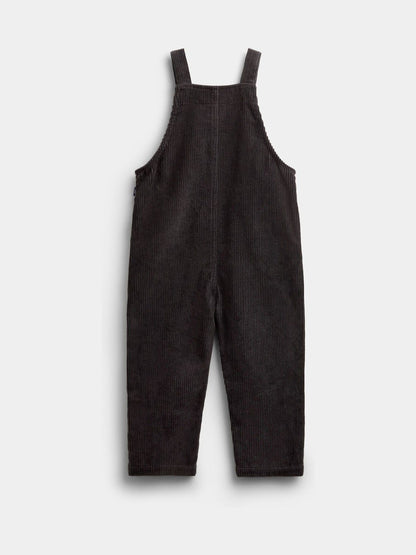 Jojo Maman Bébé Grey Snack Badge Dungaree image 5