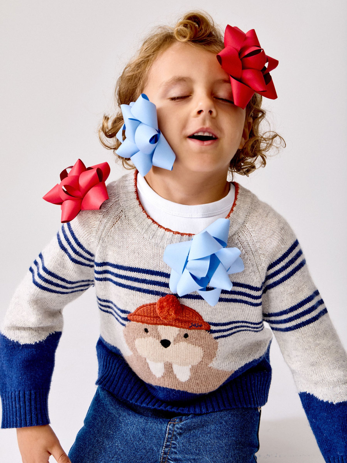 Jojo Maman Bébé Natural Walrus Jumper - image 1