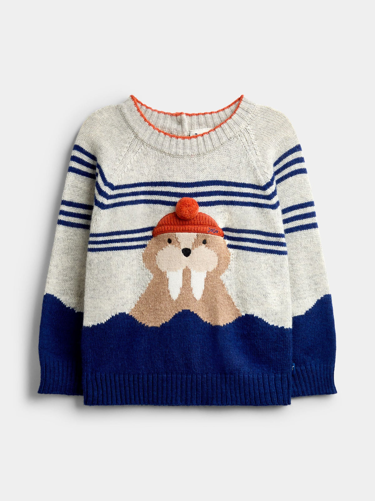 Jojo Maman Bébé Natural Walrus Jumper - image 2