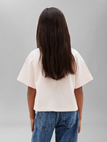 Calvin Klein Jeans Pink Boxy Logo T-Shirt image 2