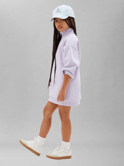 Dsiney Kidz - Calvin Klein Jeans Pink Kids Zip Sweatshirt Dress image 1