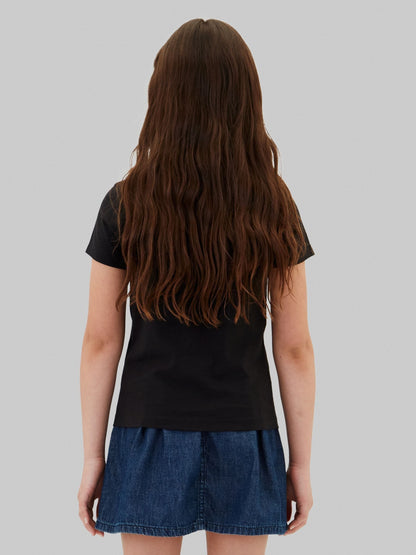 Calvin Klein Jeans Black Slim Logo T-Shirt image 3