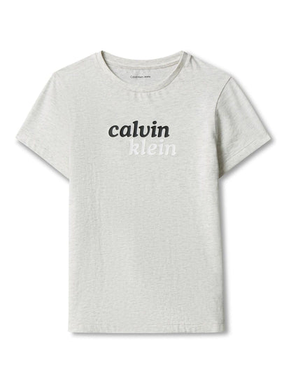 Dsiney Kidz - Calvin Klein Jeans Grey Slim Logo T-Shirt image 4