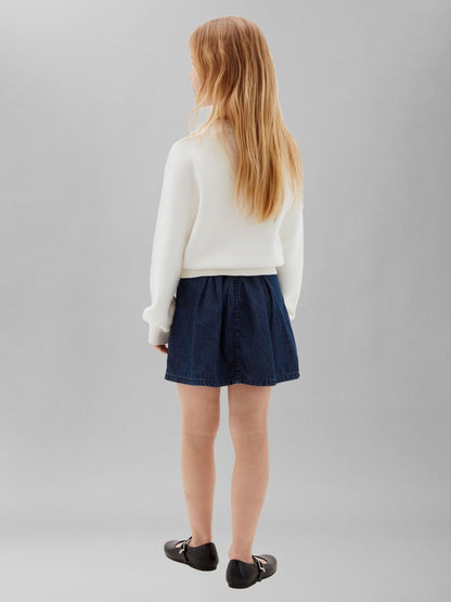 Dsiney Kidz - Calvin Klein Jeans Blue Pleated Denim Skirt image 2