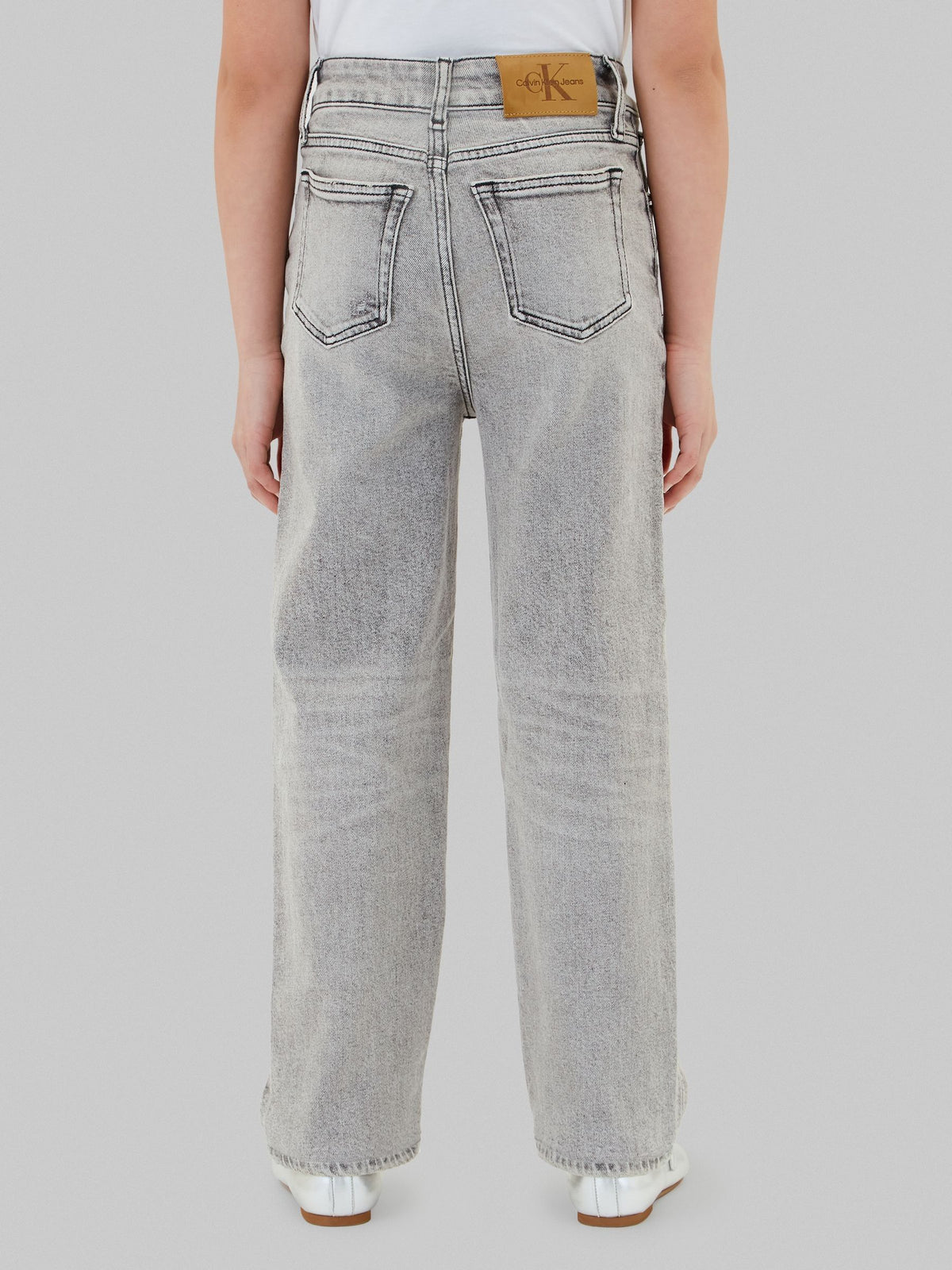 Dsiney Kidz - Calvin Klein Jeans Grey Barrel Leg Jeans image 2