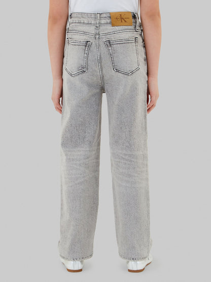 Dsiney Kidz - Calvin Klein Jeans Grey Barrel Leg Jeans image 2