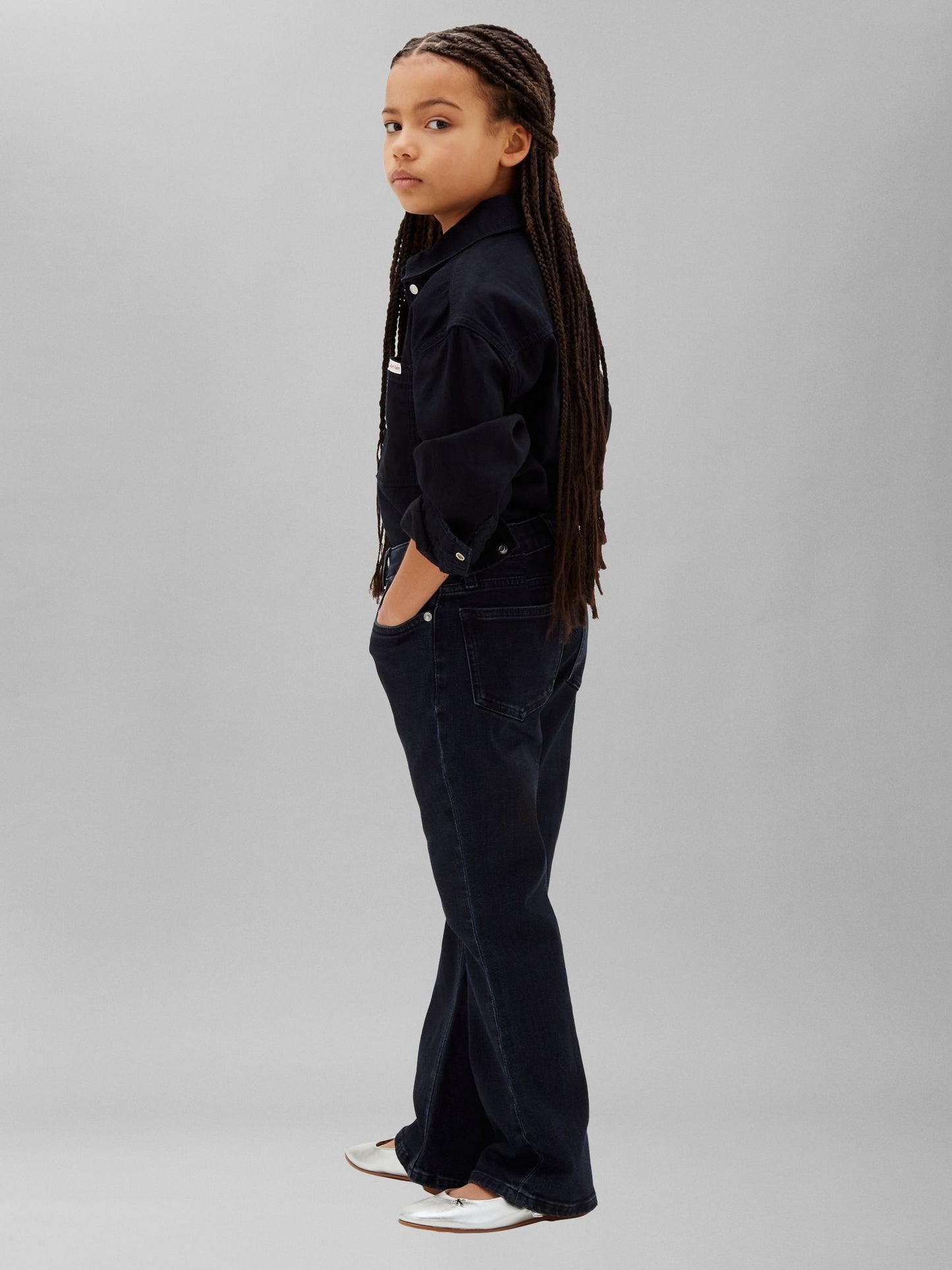 Dsiney Kidz - Calvin Klein Jeans Black Flared Jeans image 3
