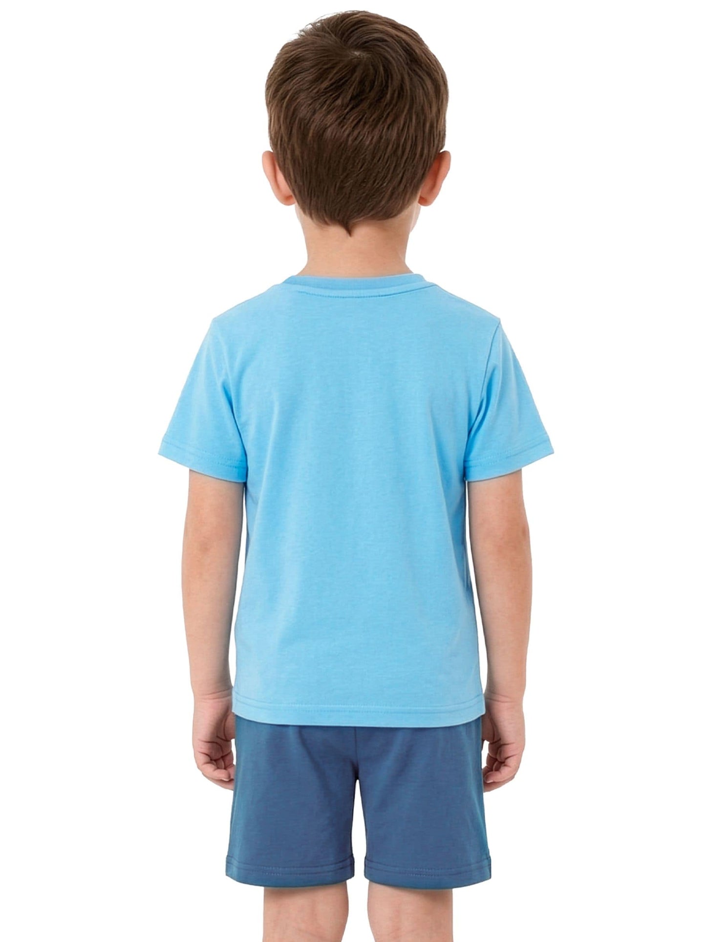 Character Blue Peppa Pig George And Evie T-Shirt And Shorts Set image 4
