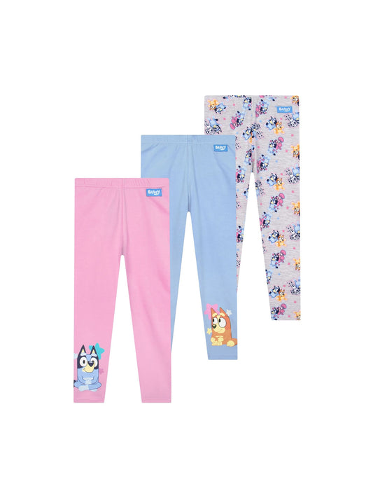 Character Blue Bluey And Bingo Leggings 3 Pack - image 1