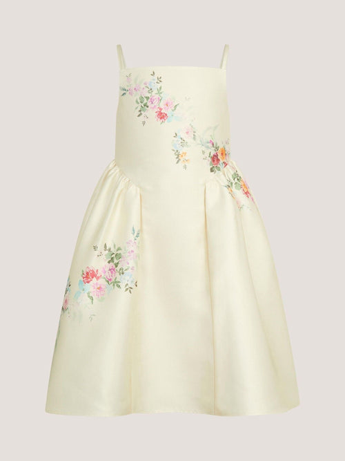 Dsiney Kidz - Monsoon Cream Molly Strappy Floral Party Dress image 1
