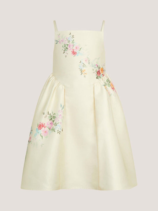 Monsoon Cream Molly Strappy Floral Party Dress image 1