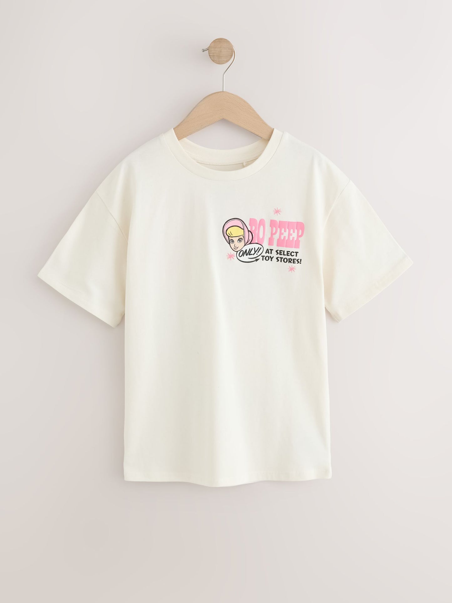 Dsiney Kidz - Ecru Bo Peep Oversized Graphic T-Shirt (3-16yrs) image 1