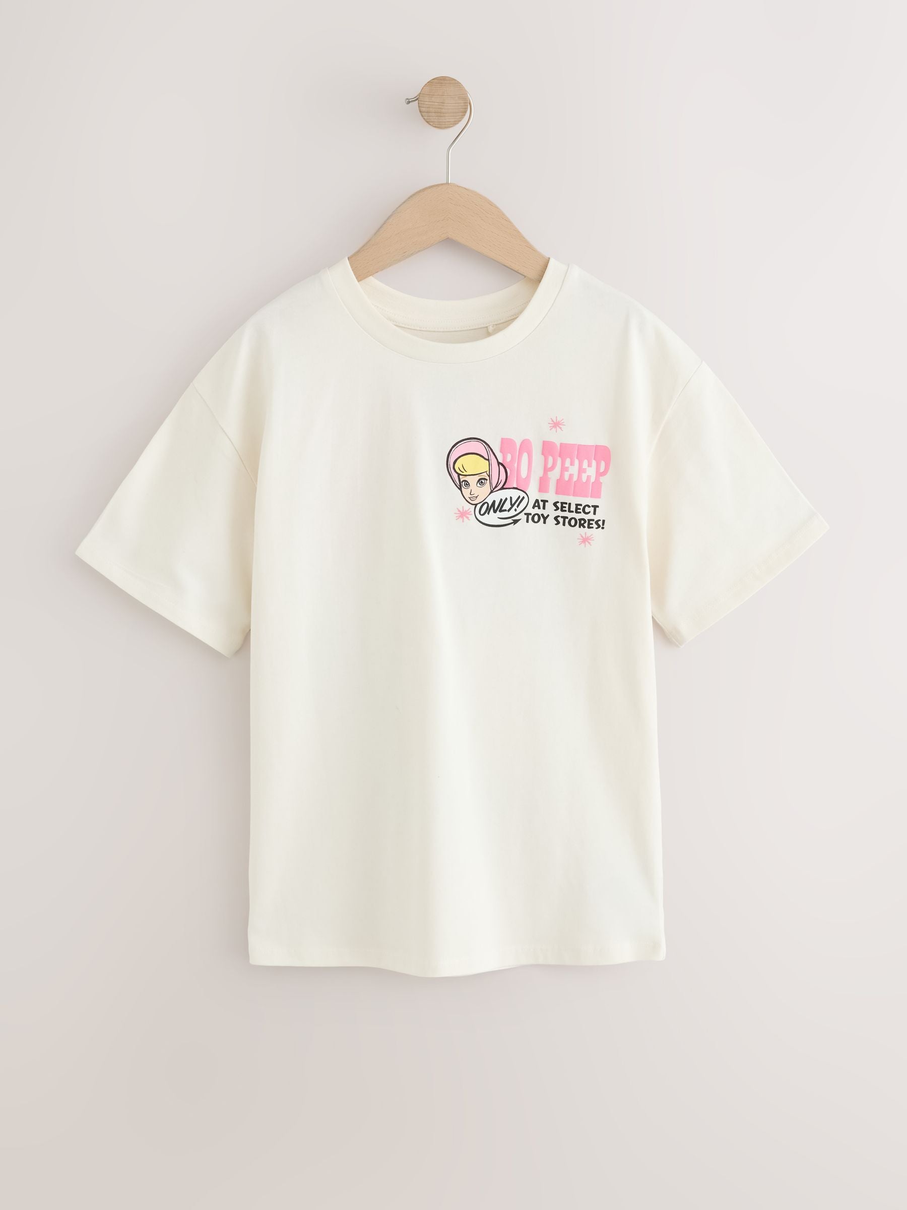 Dsiney Kidz - Ecru Bo Peep Oversized Graphic T-Shirt (3-16yrs) image 1