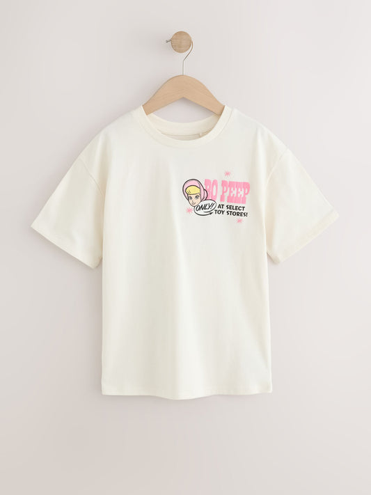 Dsiney Kidz - Ecru Bo Peep Oversized Graphic T-Shirt (3-16yrs) image 1