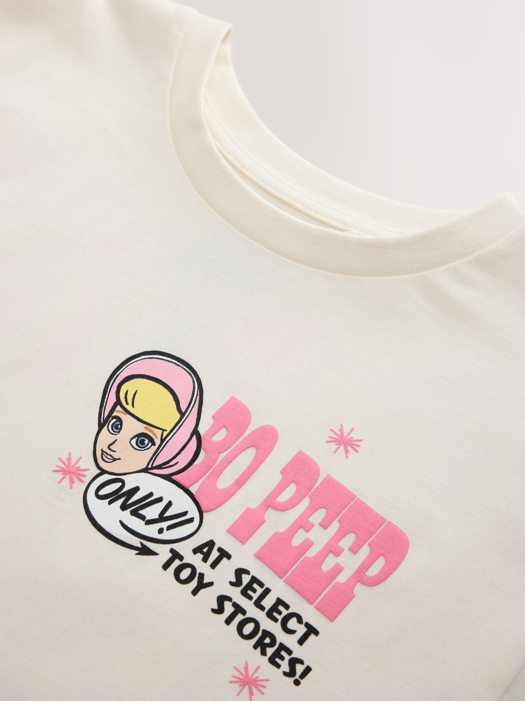 Dsiney Kidz - Ecru Bo Peep Oversized Graphic T-Shirt (3-16yrs) image 4
