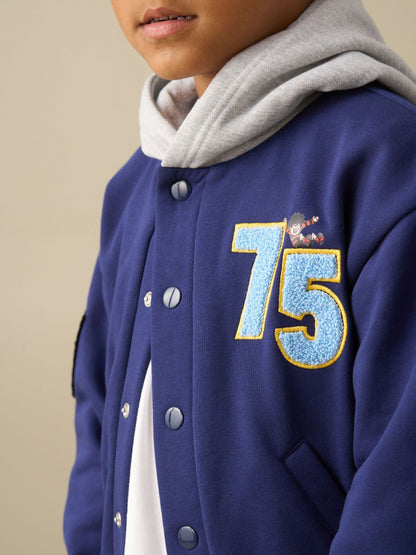 Dsiney Kidz - Angel & Rocket Blue Beano Varsity Jacket image 3