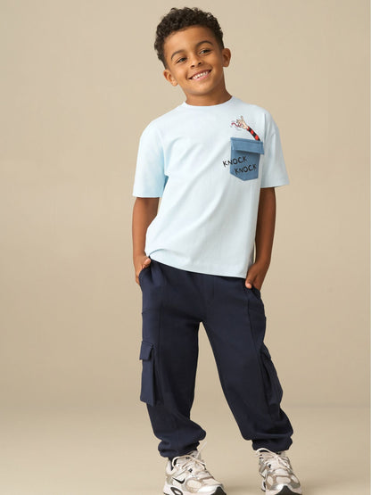 Dsiney Kidz - Angel & Rocket Blue Beano Blue Joke Pocket T-Shirt image 5