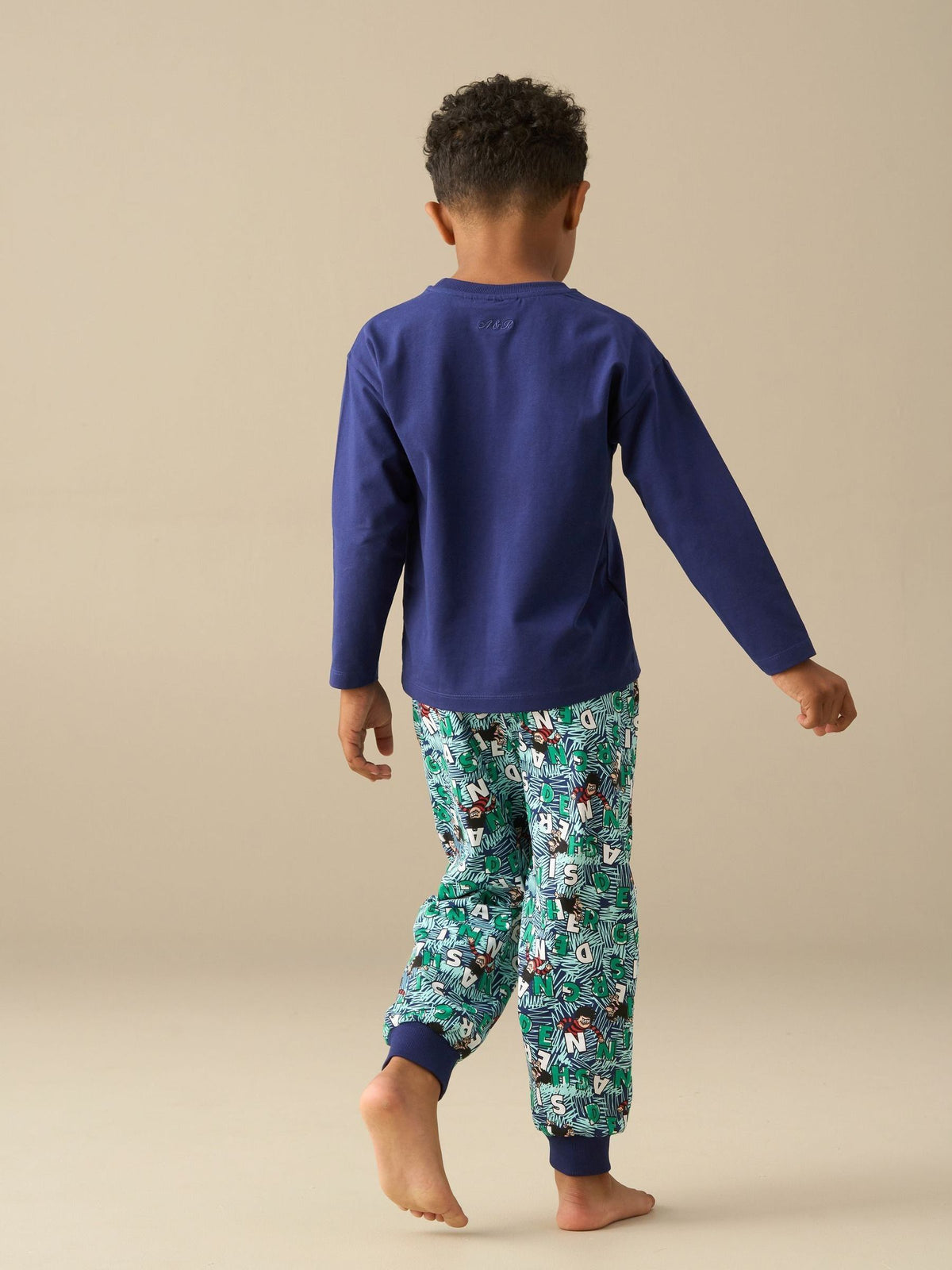 Angel & Rocket Blue Beano Navy Printed Pyjamas - image 4