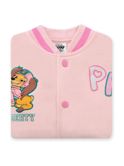 Dsiney Kidz - Character Pink PAW Patrol Liberty And Skye Varsity Jacket image 4