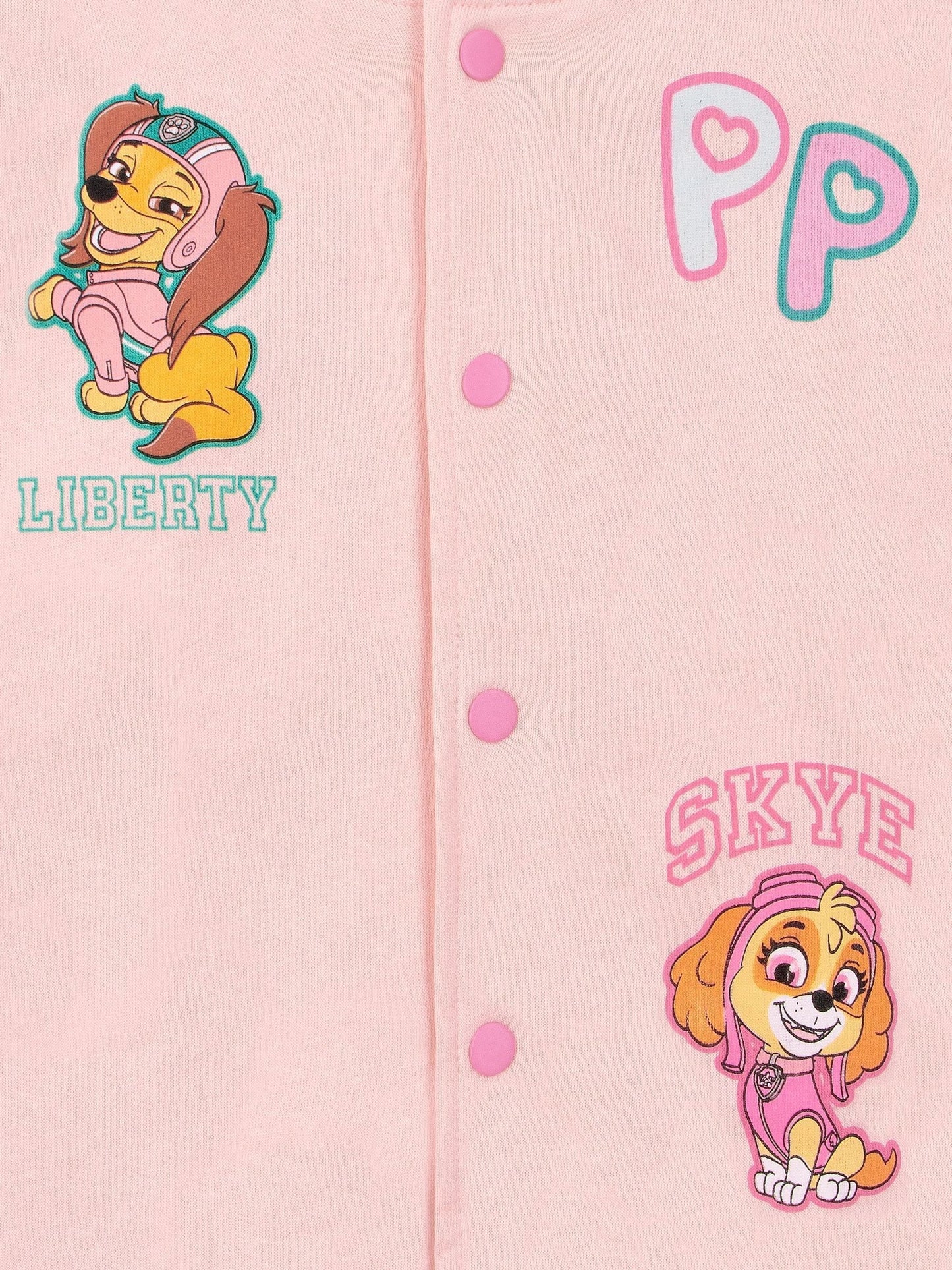 Dsiney Kidz - Character Pink PAW Patrol Liberty And Skye Varsity Jacket image 5