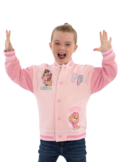Dsiney Kidz - Character Pink PAW Patrol Liberty And Skye Varsity Jacket image 7