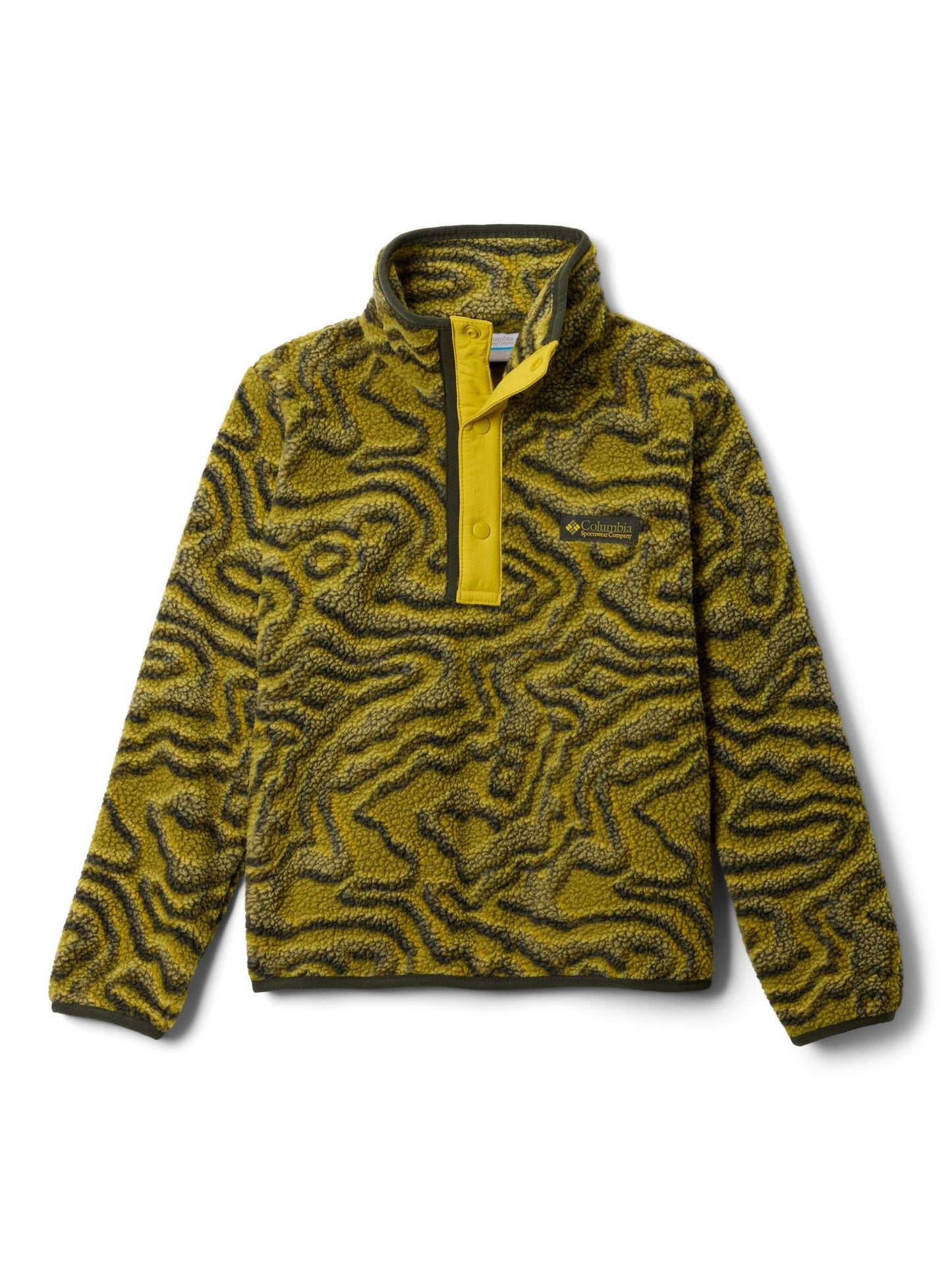 Dsiney Kidz - Columbia Green Helvetia™ II Printed Half Snap Fleece image 1